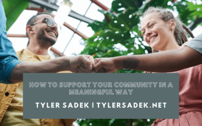 How to Support Your Community in a Meaningful Way
