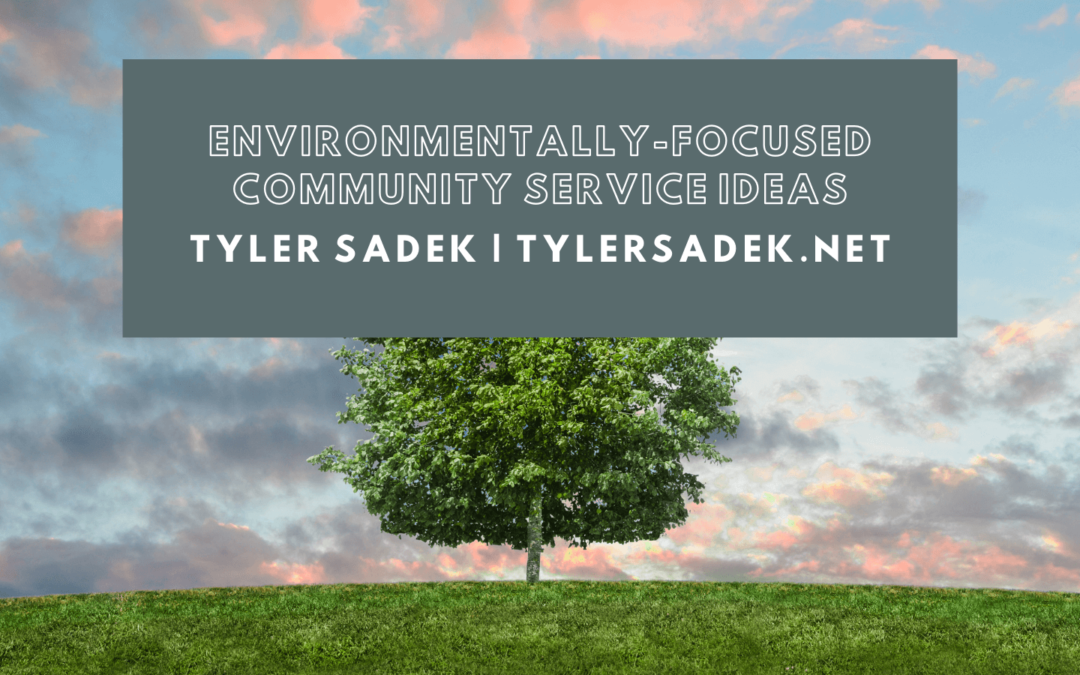 Tylersadek.net Environmentally Focused Community Service Ideas (1)